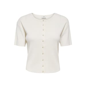 Jacqueline de Yong Jdygaby 24 o-neck pearl cardigan knt off-white