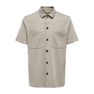 Only & Sons Onsnewkodyl overshirt sweat noos beige