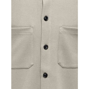 Only & Sons Onsnewkodyl overshirt sweat noos beige