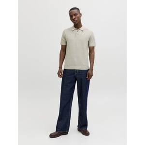 Jack & Jones Jprbluriley knit polo ss sn kaki