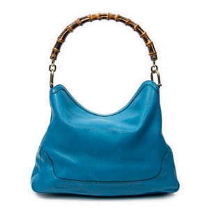 Medium Diana Bamboo Hobo  Shoulder Bag