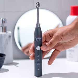 Spotlight Oral Care Limited Edition Sonic Toothbrush-graphite Grey