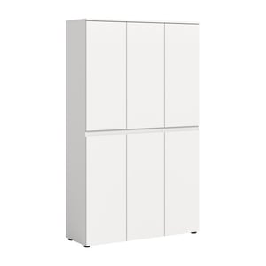 Furnilux Universele opbergkast in 14 planken en kleiderstang 105x175x37 cm