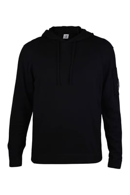 C.P. Company Trui Hoodie Zwart