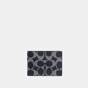 Compact Billfold Wallet In Signature Canvas