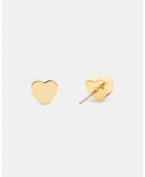 You're A Gem Metal Mini Heart Studs