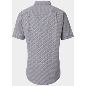 Redmond Overhemd korte mouw heren slub print casual 251445990/210