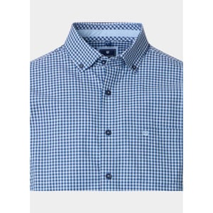 Redmond Overhemd korte mouw heren slub casual 251425990/10