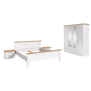 Furnilux Complete slaapkamer-set met bed en kledingkast stijlvol en praktisch