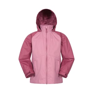 Mountain Warehouse Torrent II Waterdichte Jas voor kinderen/Kinderen (Roze)