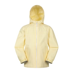 Mountain Warehouse Torrent waterdichte jas voor kinderen (Lichtgeel)