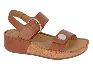 Cipriata Mirian Womens Slingback Sandals Tan
