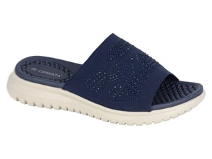 Cipriata Eliana Womens Mules Sandals Navy Blue