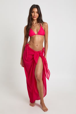 Tie Knot Maxi Beach Sarong