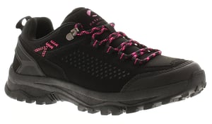Womens Walking Shoes Trainers Drake Lace Up black