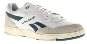 Reebok Mens Trainers BB 4000 Ii Leather Lace Up white