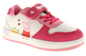 Peppa Pig Girls Trainers Touch Fastening pink