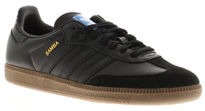Adidas Originals Womens Trainers Samba OG Leather core black gym