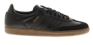 Adidas Originals Womens Trainers Samba OG Leather core black gym