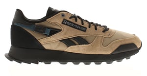 Reebok Mens Trainers Classic Leather Lace Up white boulder beige