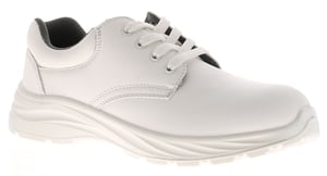 Tradesafe Mens Safety Shoes Steel Toe Cap Macky white