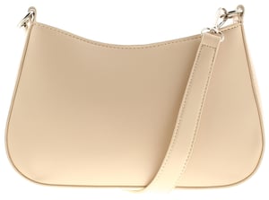 Womens Small Shoulder Bag Posh Zip beige