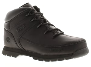 Timberland Older Boys Boots Euro Sprint Leather black