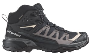 Salomon Womens Walking Boots X Ultra 360 Mid Gore Tex Waterproof Lace Up black
