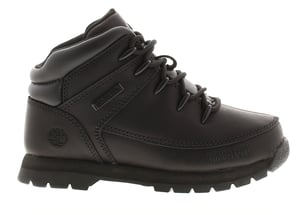 Timberland Younger Boys Boots Euro sprint leather black