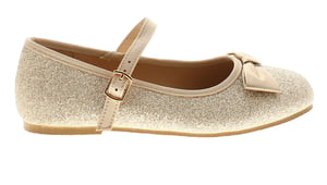 Princess Stardust Girls Shoes Party Glitter Hayley gold