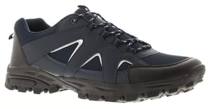 X-Hiking Mens Walking Shoes Trainers Malawi Lace Up navy