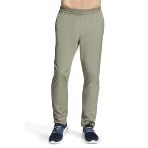 Skechers Performance Pant Downtown Classic Polyester Heren Olijfgroene Joggingbroek