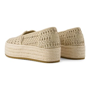 TOMS Valencia Textil Kvinnors Champagne Espadrilles