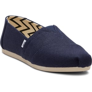 TOMS Alpargata Classic Bomullskvinnors Marinblå Espadriller