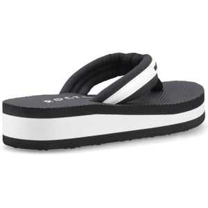 Rocket Dog Monica Nylon PU Textiel Dames Zwart/Off White Slippers
