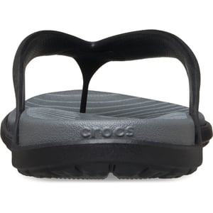 Crocs Coast Polyurethane Men's Black/Slate Grey Flip Flops