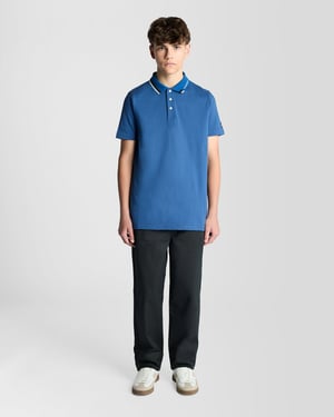 Tipped Logo Poloshirt