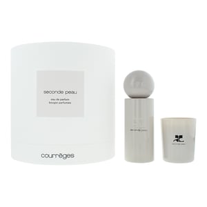 Courreges Seconde Peau Eau de Parfum 100ml + Candle 75g Gift Set Unisex