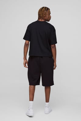 Tall Oversized Drop Crotch Basic Shorts