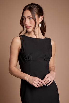 Coast Honoured Petite Sleeveless Cowl Back Maxi Bridesmaid Dress