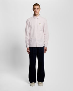 Gestreept Oxford Shirt