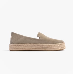 Toms Carolina Womens Espadrille Natural