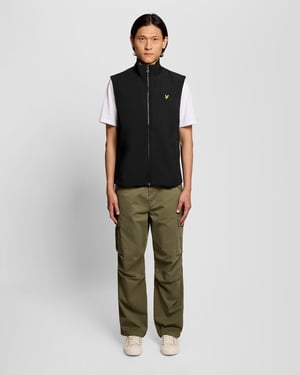 Mesh-Back Softshell Gilet