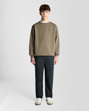 Zware Katoenen Sweatshirt