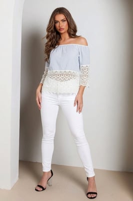 High Waisted Skinny Soft Touch Skinny Jean
