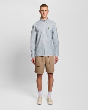 Gestreept Oxford Shirt