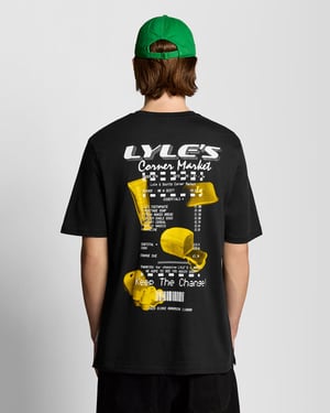 T-shirt met achterafdruk