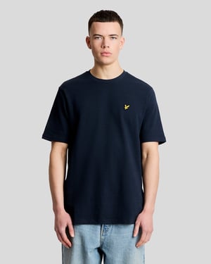 Gestructureerde Jacquard T-shirt