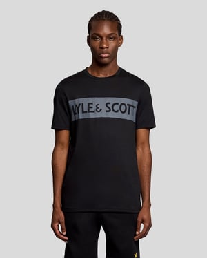 Sport T-shirt med bröstlogo