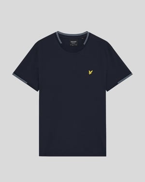 Fijn Katoenen T-shirt met Gepunte Tips